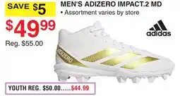 Dunham's Sports ADIDAS MEN'S ADIZERO IMPACT.2 MD offer