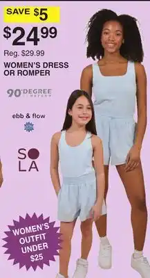 Dunham's Sports WOMEN'S DRESS OR ROMPER offer