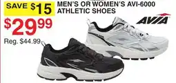 Dunham's Sports AVIA MEN'S OR WOMEN'S AVI-6000 ATHLETIC SHOES offer