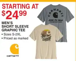 Dunham's Sports MEN'S SHORT SLEEVE GRAPHIC TEE offer