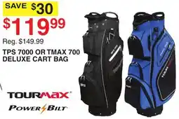 Dunham's Sports TPS 7000 OR TMAX 700 DELUXE CART BAG offer