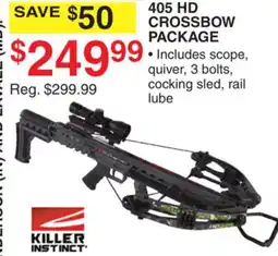 Dunham's Sports KILLER INSTINCT 405 HD CROSSBOW PACKAGE offer