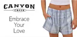 Dunham's Sports CANYON CREEK WOMEN LOUNGE SHORTS offer