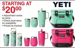 Dunham's Sports YETI ASSORTMENT offer