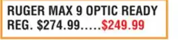 Dunham's Sports GLOCK PERFECTION RUGER MAX 9 OPTIC READY offer