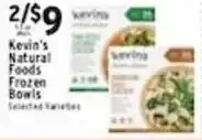 Met Foodmarkets Kevin's Natural Frozen Bowls offer