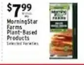 Met Foodmarkets MorningStar Farms Plant-Based Products offer