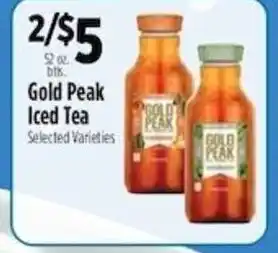 Pioneer Supermarkets Gold Peak Iced Tea offer