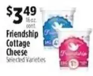 Pioneer Supermarkets Friendship Cottage Cheese offer