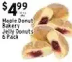 Met Foodmarkets Maple Donut Bakery Jelly Donuts offer