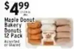 Met Foodmarkets Maple Donut Bakery Donuts offer