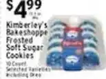 Met Foodmarkets Kimberley's Bakeshoppe Frosted Soft Sugar Cookies offer