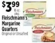 Pioneer Supermarkets Fleischmann's Margarine Quarters offer