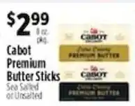 Pioneer Supermarkets Cabot Premium Butter Sticks offer