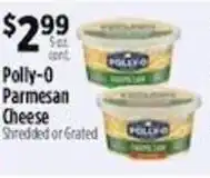 Pioneer Supermarkets Polly-0 Parmesan Cheese offer