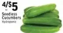 Met Foodmarkets Seedless Cucumbers offer
