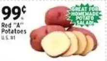 Met Foodmarkets Red "A" Potatoes offer