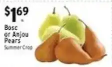 Met Foodmarkets Bosc or Anjou Pears offer