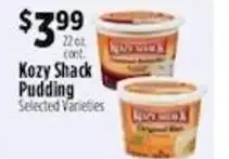 Pioneer Supermarkets Kozy Shack Pudding offer