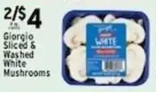 Met Foodmarkets Giorgio Sliced & Washed White Mushrooms offer