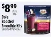 Pioneer Supermarkets Dole Boosted Smoothie Kits offer