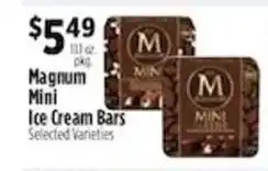 Pioneer Supermarkets Magnum Mini Ice Cream Bars offer