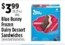 Pioneer Supermarkets Blue Bunny Frozen Dairy Dessert Sandwiches offer