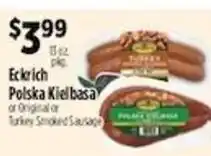 Pioneer Supermarkets Eckrich Polska Kielbasa offer
