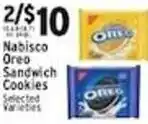 Met Foodmarkets Nabisco Oreo Sandwich Cookies offer