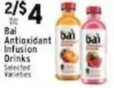 Met Foodmarkets Bai Antioxidant Infusion Drinks offer