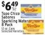 Met Foodmarkets Topo Chico Sabores Sparkling Water offer