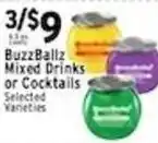 Met Foodmarkets BuzzBallz Mixed Drinks or Cocktails offer