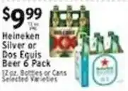 Met Foodmarkets Heineken Silver or Dos Equis Beer offer