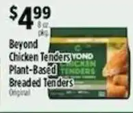 Pioneer Supermarkets Beyond Chicken Tenders Plant-Based Breaded Tenders Original offer