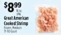 Pioneer Supermarkets Great American Cooked Shrimp offer