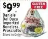 Met Foodmarkets Daniele Del Duca Imported Boneless Prosciutto offer