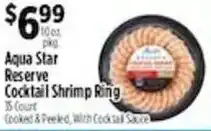 Pioneer Supermarkets Aqua Star Reserve Cocktail Shrimp Ring offer