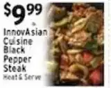 Met Foodmarkets InnovAsian Cuisine Black Pepper Steak offer