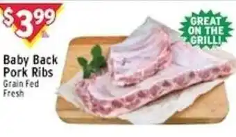 Met Foodmarkets Baby Back Pork Ribs offer