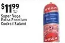 Met Foodmarkets Super Vega Extra Premium Cooked Salami offer