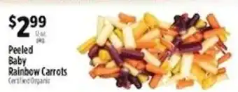 Pioneer Supermarkets Peeled Baby Rainbow Carrots offer