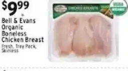 Met Foodmarkets Bell & Evans Organic Boneless Chicken Breast offer