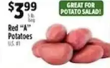 Pioneer Supermarkets Red "A" Potatoes offer