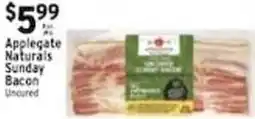 Met Foodmarkets Applegate Naturals Sunday Bacon offer