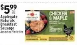 Met Foodmarkets Applegate Naturals Breakfast Sausage offer