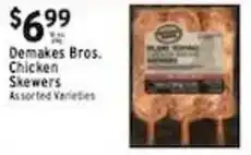 Met Foodmarkets Demakes Bros. Chicken Skewers offer