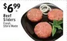Met Foodmarkets Beef Sliders offer