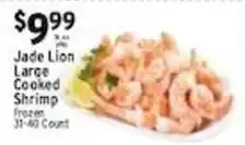 Met Foodmarkets Jade Lion Large Cooked Shrimp offer