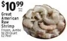 Met Foodmarkets Great American Raw Shrimp offer