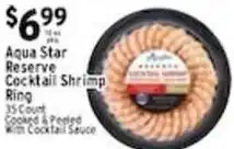 Met Foodmarkets Aqua Star Reserve Cocktail Shrimp Ring offer